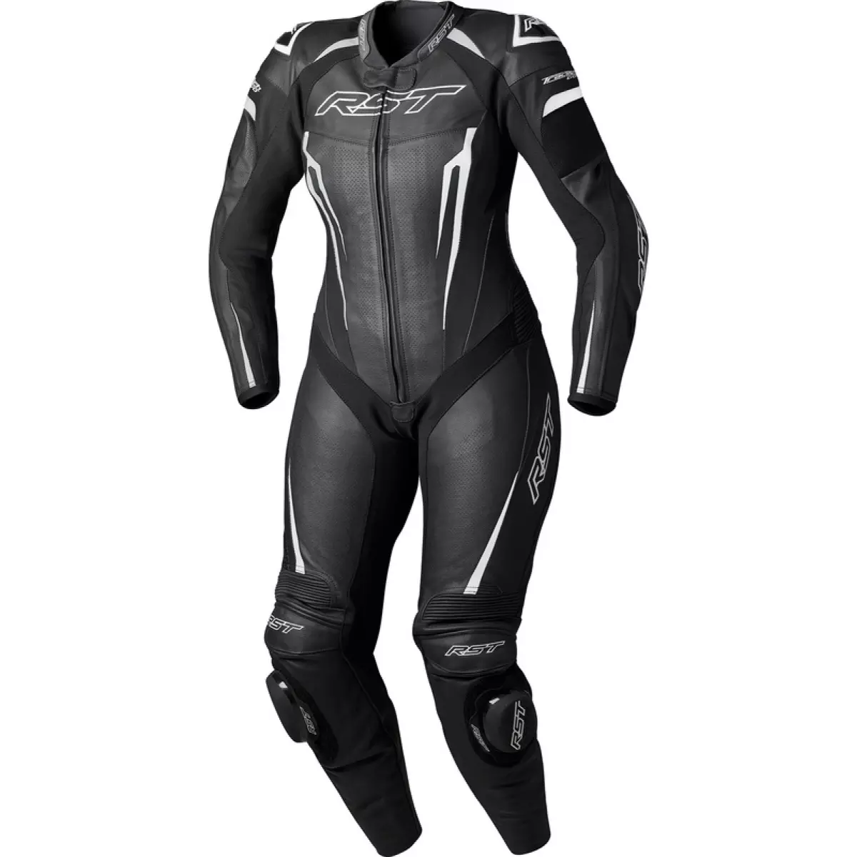 Combinaison Femme RST Tractech Evo D3O Noir Blanc