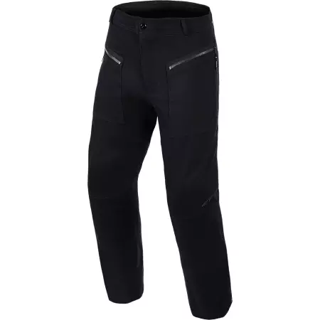 Pantalon Alpinestars Flex-Ast Canvas Court Noir - Pantalon moto ALPINESTARS