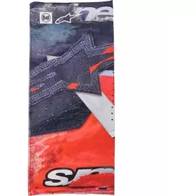 Tour De Cou Alpinestars Buff Ignite Noir Rouge Brillant