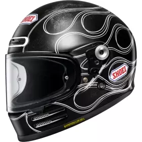 Casque Shoei Glamster 06 Blast TC-5 Noir Blanc