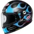 Casque Shoei Glamster 06 Blast TC-2 Noir Bleu