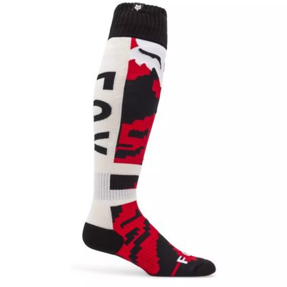 Chaussettes Cross Fox 180 Kairos Blanc Rouge Fluorescent