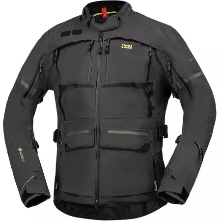 Veste IXS Tourster GTX 1.0 Laminated Long Gris Foncé - Blouson Moto IXS
