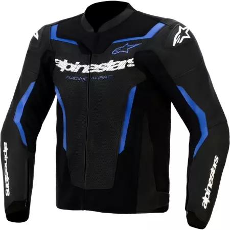 Blouson Alpinestars GP Force V2 Airflow Noir Bleu Métallique - Blouson Moto ALPINESTARS
