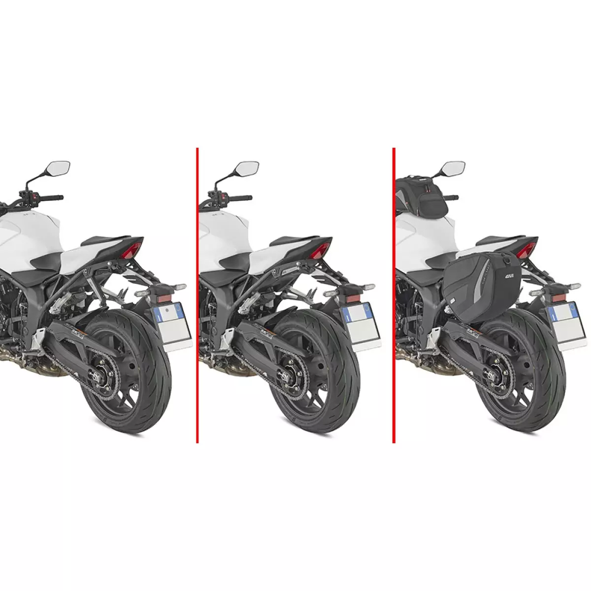Support Latéral Gauche Givi Sacoche Easy-T Honda CB1000 Hornet - STL1215