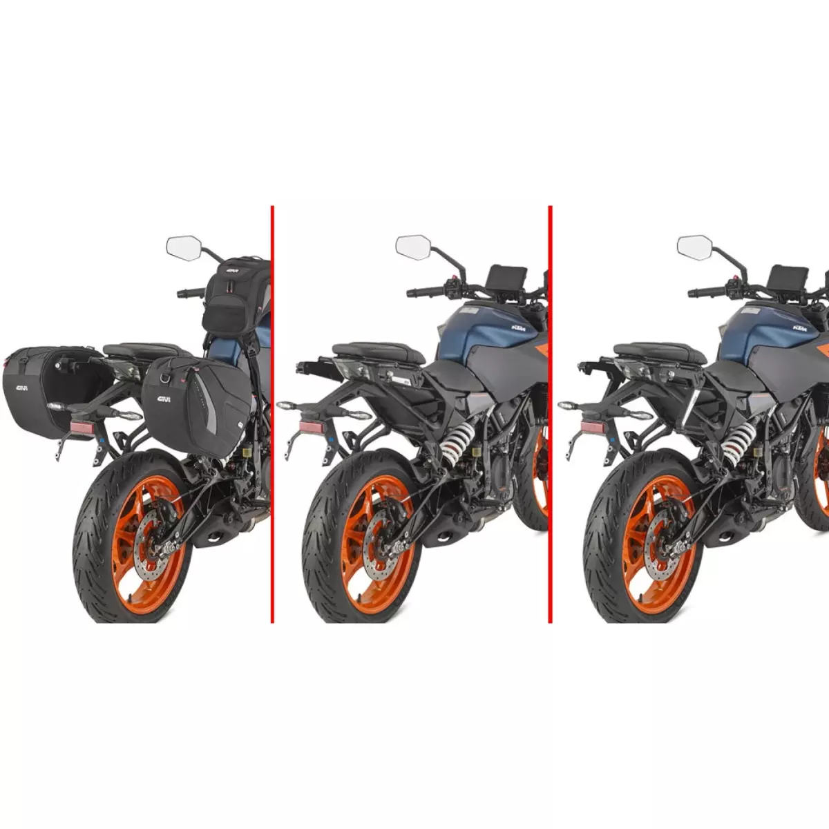 Supports Latéraux Givi Sacoches Easy-T KTM 125/390 Duke - STL7720