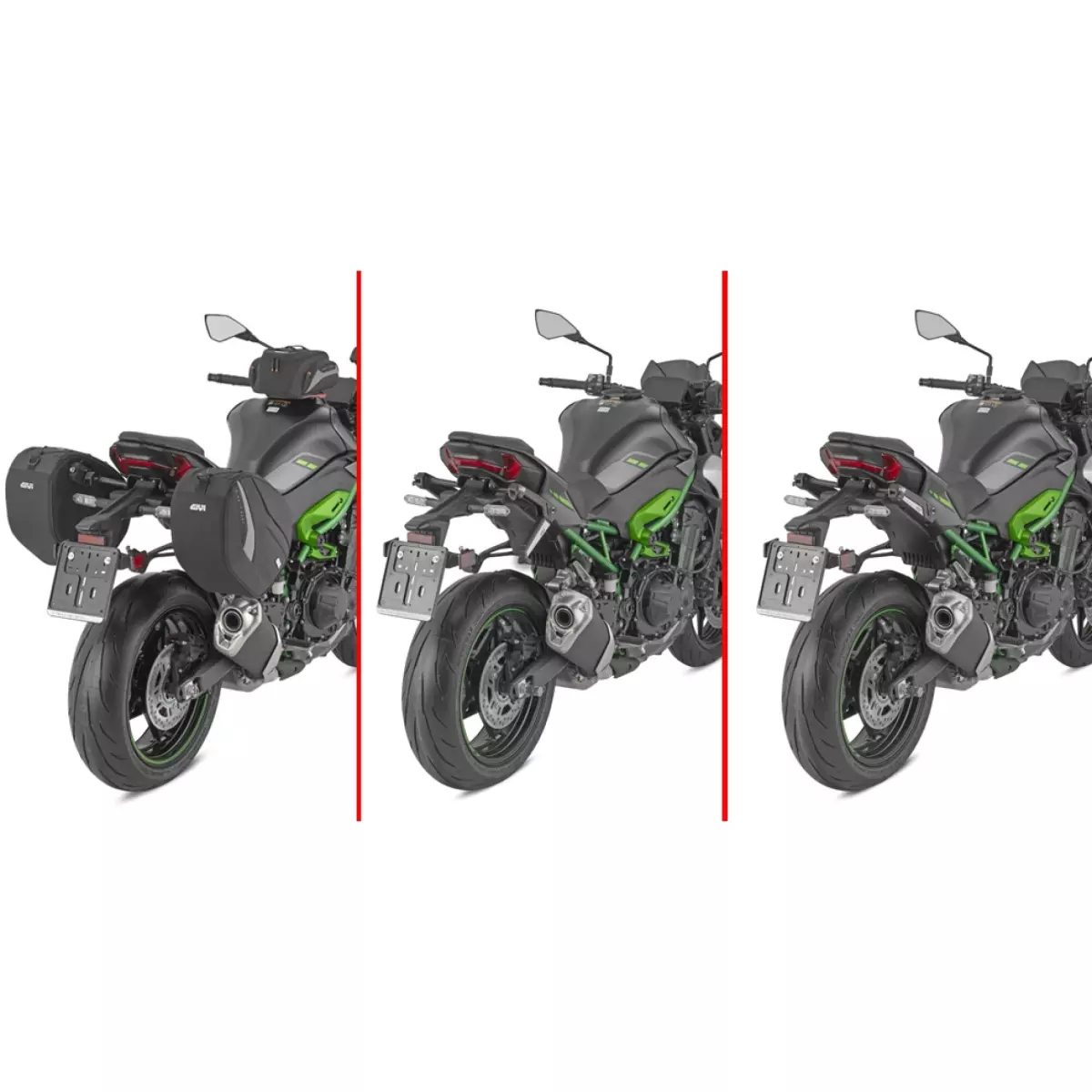 Supports Latéraux Givi Sacoches Easy-T Kawasaki Z900 - STL4137