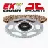 Kit Chaîne EK Chain 520M3 12/50 - couronne ultra-light 3068427