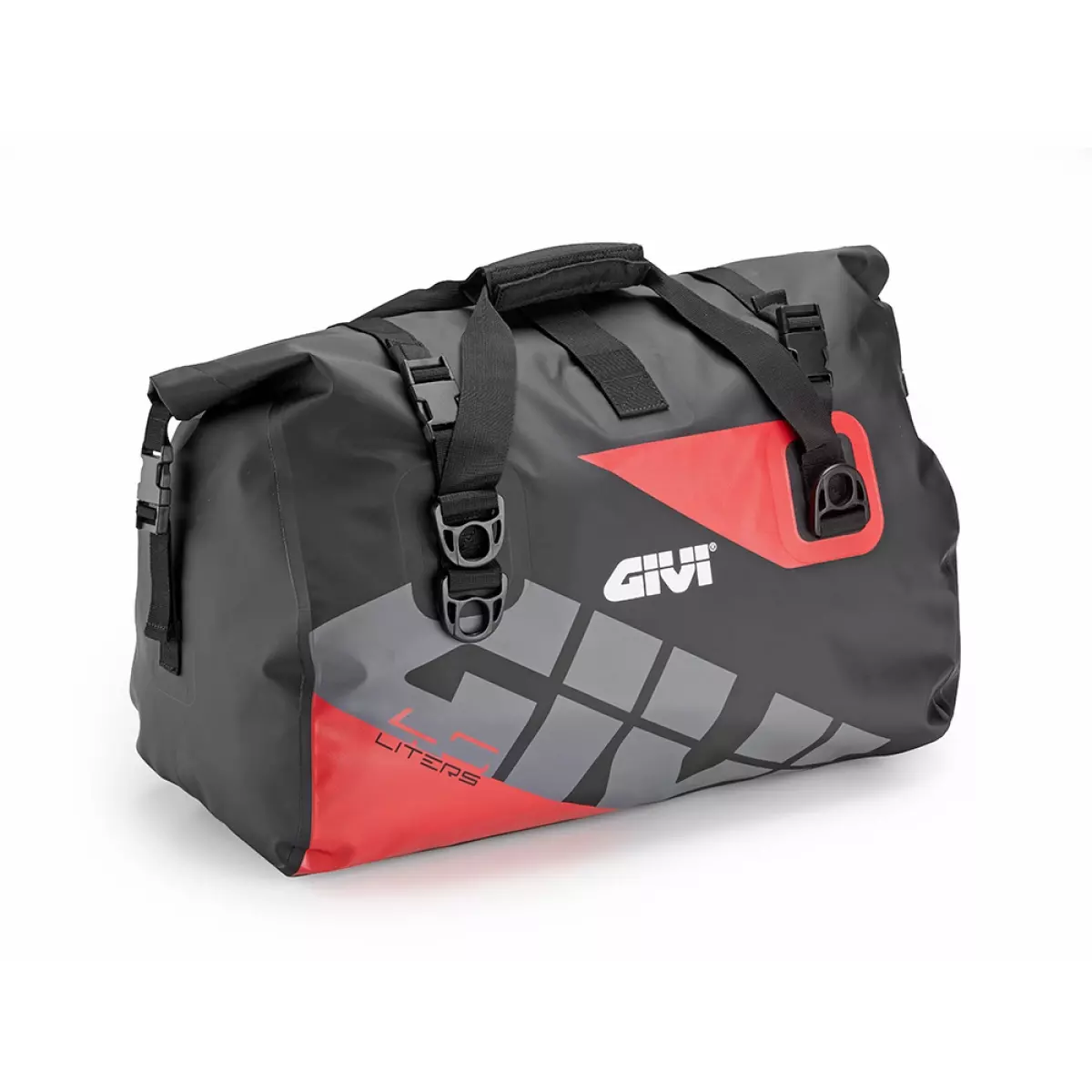 Sac Cargo Étanche Givi Easy-T 40L Gris Rouge - EA115GRB