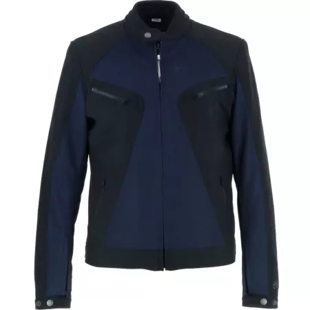 Blouson Helstons Turbo Air Noir Bleu - Blouson Moto HELSTONS