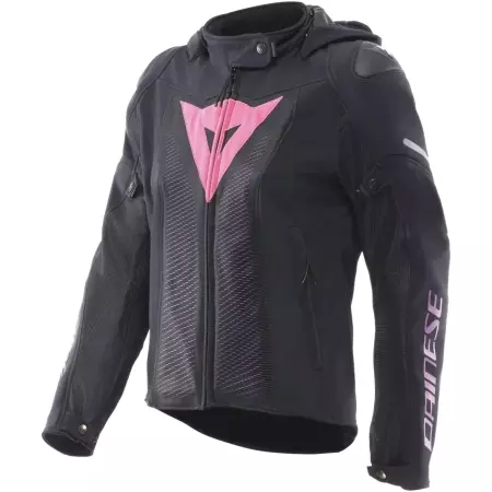 Veste Femme Dainese Super Sprint Air Noir Rose Violet - Equipement Femme DAINESE