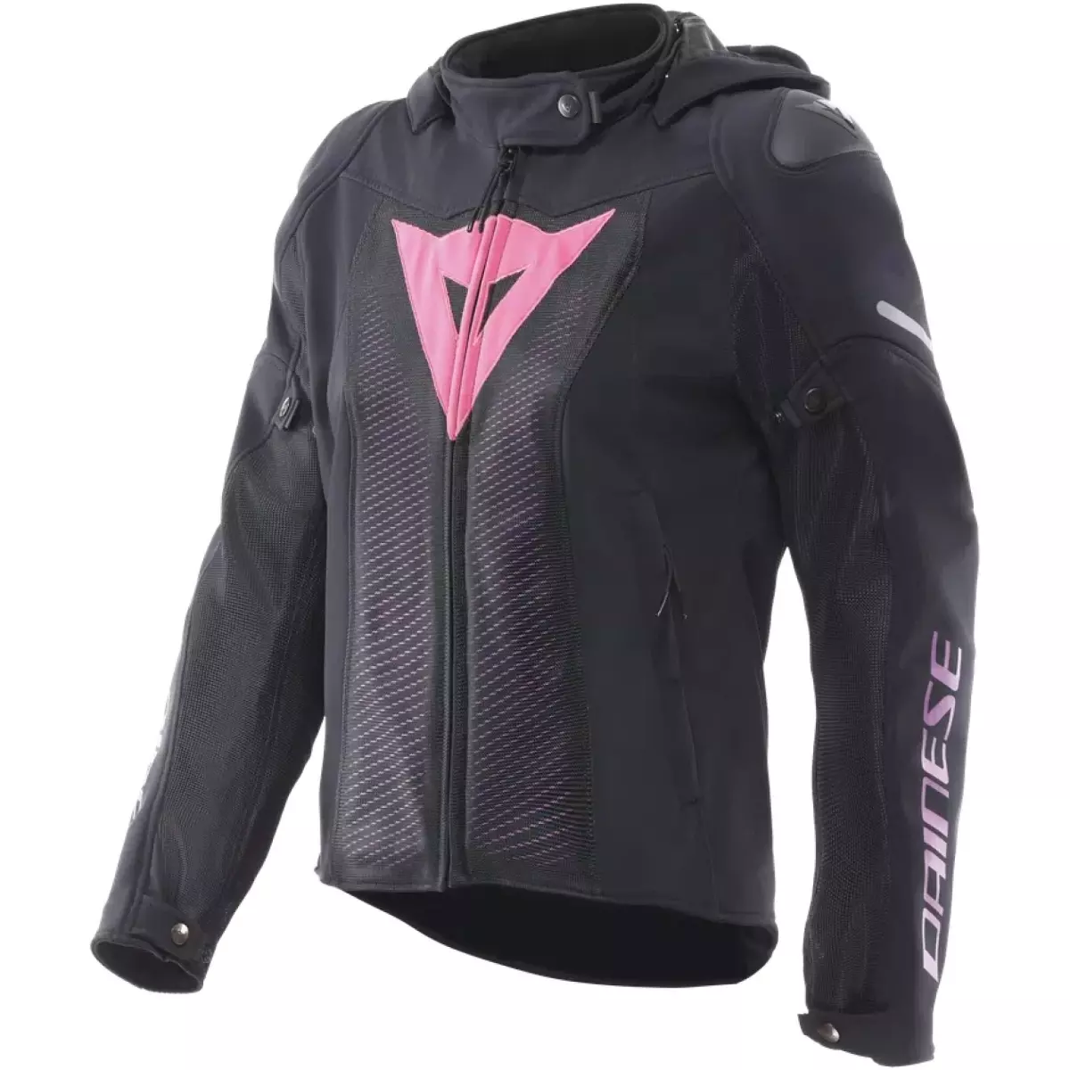 Veste Femme Dainese Super Sprint Air Noir Rose Violet