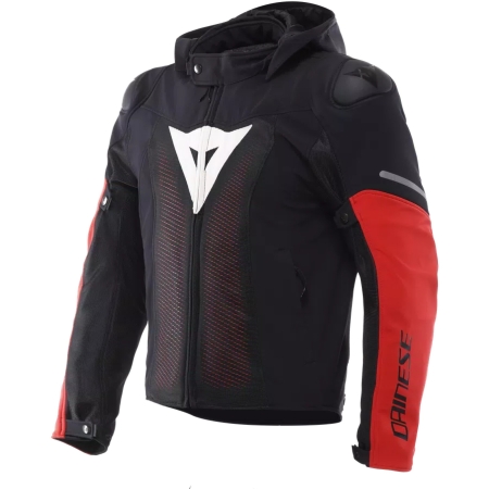Veste Dainese Super Sprint Air Noir Blanc Rouge - Blouson Moto DAINESE