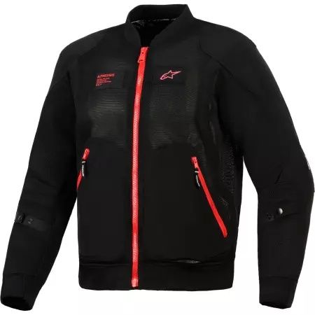 Blouson Alpinestars Flight Air Noir Rouge - Blouson Moto ALPINESTARS