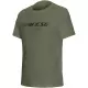 T-Shirt Dainese Essence Wordmark Vert Bronze