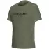 T-Shirt Dainese Essence Wordmark Vert Bronze