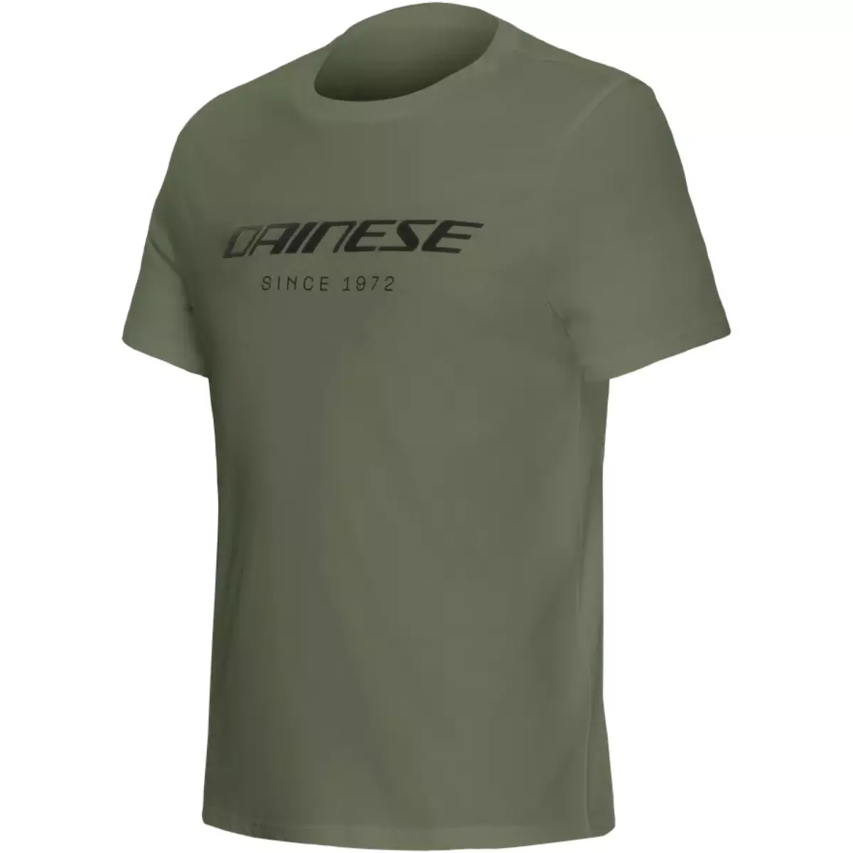 T-Shirt Dainese Essence Wordmark Vert Bronze