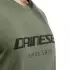 T-Shirt Dainese Essence Wordmark Vert Bronze