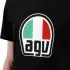 T-Shirt Dainese Classic AGV Noir