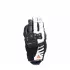 Gants Femme Dainese Reacto Carbon Court Noir Blanc Rouge Fluo