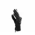 Gants Femme Dainese Reacto Carbon Court Noir Blanc Rouge Fluo