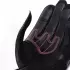 Gants Femme Dainese Reacto Carbon Court Noir Blanc Rouge Fluo