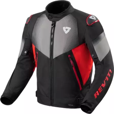 Blouson REV'IT Control H2O Noir Rouge - Blouson Moto REV'IT