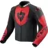Blouson REV'IT Argon 3 Noir Rouge