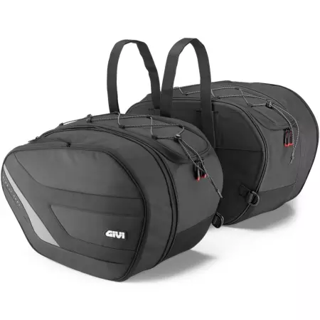 Sacoches Cavalières Givi Easy-T 2x28/35L - EASY10 - Bagagerie moto souple GIVI
