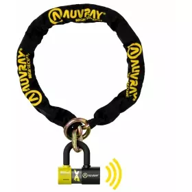 Antivol Chaine Lasso 120cm SRA Auvray + Bloque Disque Xtrem Mini Alarme SRA