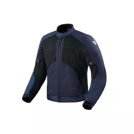 Blouson REV'IT Torque 3 H2O Bleu Noir - Blouson Moto REV'IT