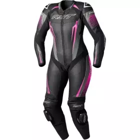 Combinaison Femme RST Tractech Evo D3O Noir Rose