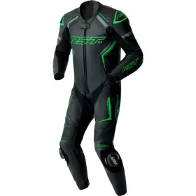 Combinaison RST S1 D3O Noir Vert Fluo