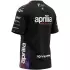 T-Shirt Ixon TS1 APRILIA 26 Noir Violet Rouge Fluo