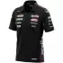 Polo Ixon PO1 APRILIA 26 Noir Violet Rouge Fluo