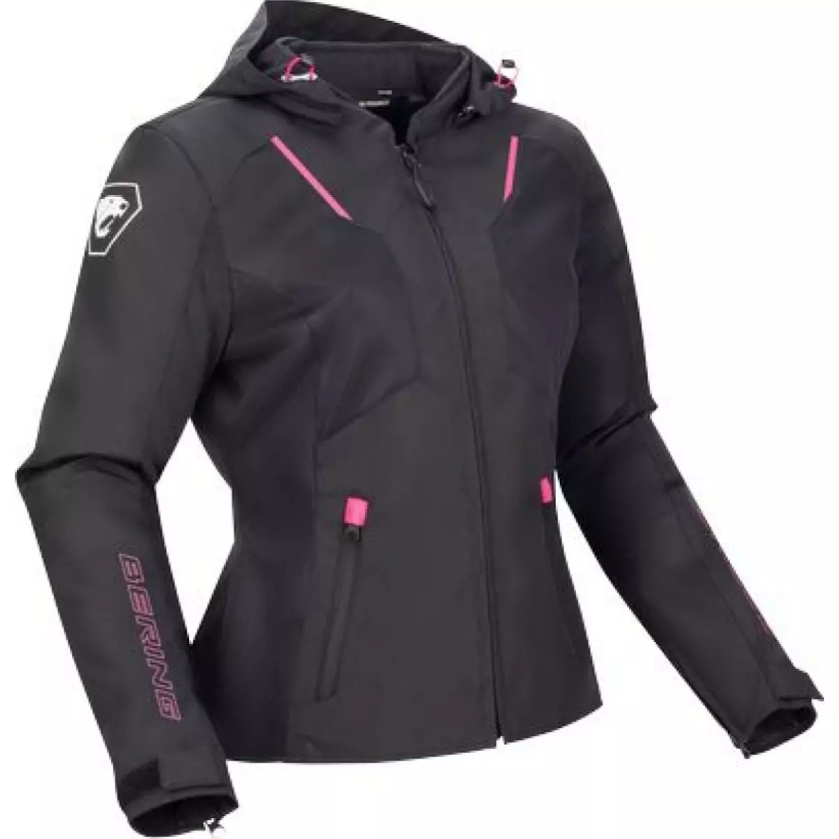 Blouson Femme Bering Wing Noir Fuchsia