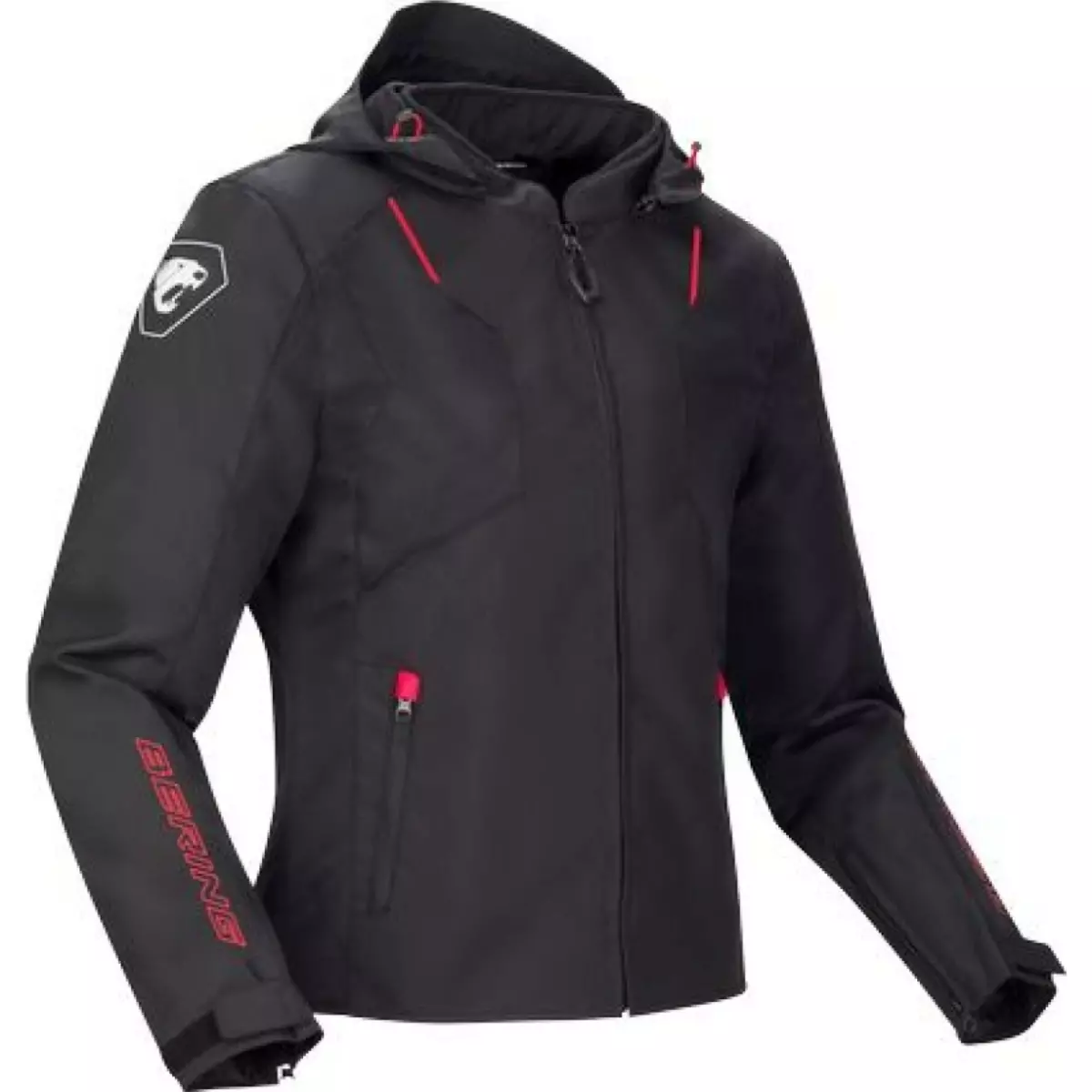 Blouson Bering Wing Noir Rouge