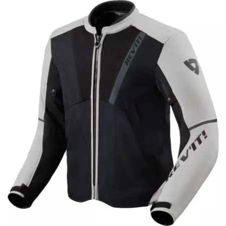 Blouson REV'IT GT-R 4 Air Argent Noir - Blouson Moto REV'IT