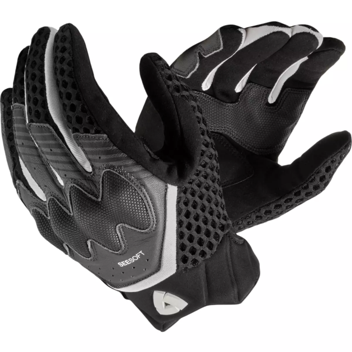 Gants REV'IT Veloz Noir Blanc