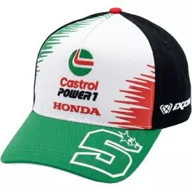 Casquette Ixon CAP3 DUAL ZL 26 Noir Blanc Vert Vif