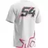 T-Shirt Ixon TS2 ADG 26 Blanc Rose Vif