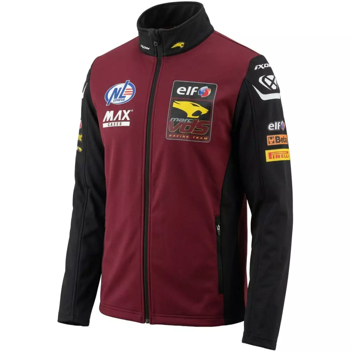 Veste Zippée Ixon SW1 VDS 26 Bordeaux Noir