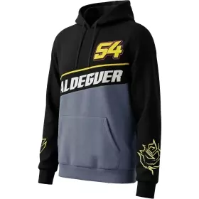 Sweat-Shirt Ixon SW1 ADG 26 Noir Anthracite Jaune Vif