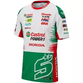 T-Shirt Ixon TS1 DUAL ZL 26 Vert Blanc Rouge