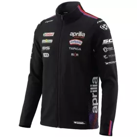 Veste Ixon SF1 APRILIA 26 Noir Violet Rouge Fluo