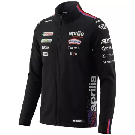 Veste Ixon SF1 APRILIA 26 Noir Violet Rouge Fluo