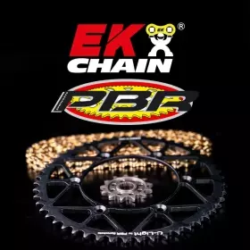 Kit Chaine EK Chain 420SH 13/44 - couronne standard 3068848