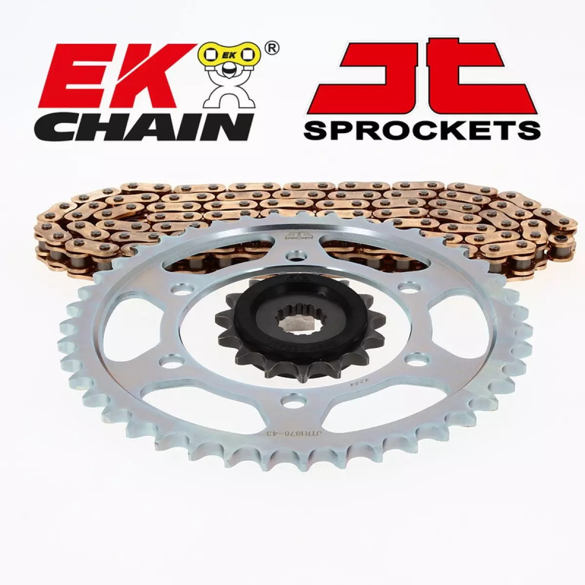 Kit chaîne EK/JT 520SRX2 15/47 - couronne standard