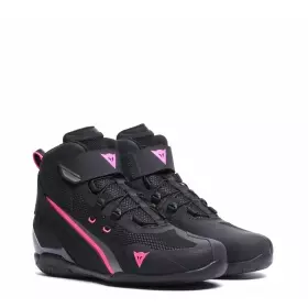 Chaussures Femme Dainese Herian Air Noir Rose Fluo