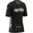 T-Shirt Femme Ixon TSL APRILIA 26 Noir Violet Rouge Fluo